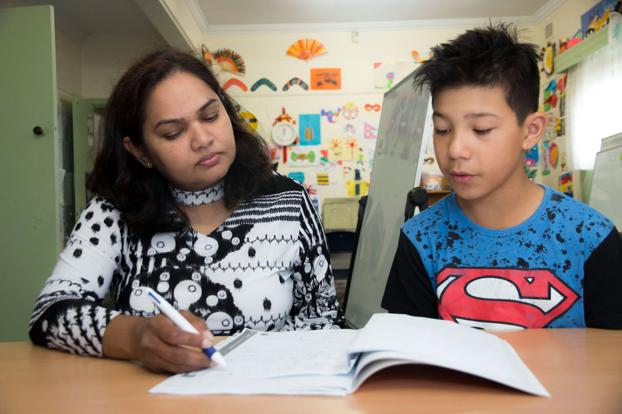 One-on-One English and Maths Session at ACES